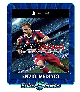 Pes 2015 - Pro Evolution Soccer 15 - PS3 - Midia Digital