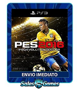 Pes 2016 - Pro Evolution Soccer 16 - PS3 - Midia Digital