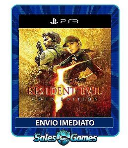 Resident Evil 5 Gold Edition - PS3 - Midia Digital