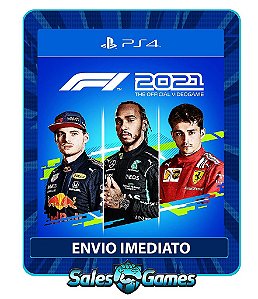 F1 2021 - PS4 - Edição Padrão - Primária - Mídia Digital