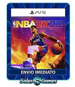 NBA 2K23 - PS5 - Edição Padrão - Primária - Mídia Digital