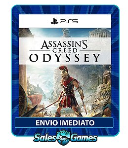 Assassins Creed Odyssey- PS5 - Edição Padrão - Primária - Mídia Digital.