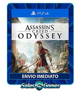 Assassins Creed Odyssey- PS4 - Edição Padrão - Primária - Mídia Digital.
