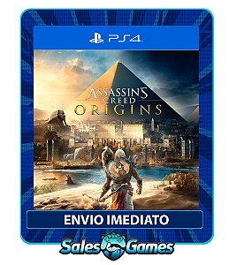 Assassins Creed® Origins - PS4 - Edição Padrão - Primária - Mídia Digital.