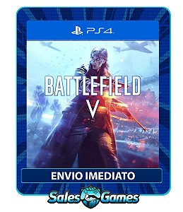Battlefield V - PS4 - Edição Padrão - Primária - Mídia Digital.