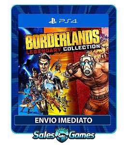 Borderlands Legendary Collection - PS4 - Edição Padrão - Primária - Mídia Digital.