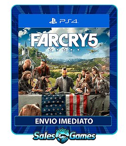 Far Cry 5 - PS4 - Edição Padrão - Primária - Mídia Digital.