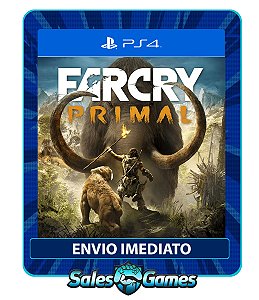 Far Cry Primal - PS4 - Edição Padrão - Primária - Mídia Digital.