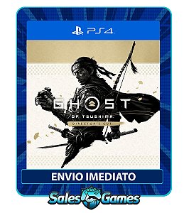 Ghost of Tsushima - PS4 - Edição Padrão - Primária - Mídia Digital.