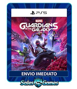 Guardiões da Galáxia da Marvel  - PS5 - Edição Padrão - Primária - Mídia Digital.