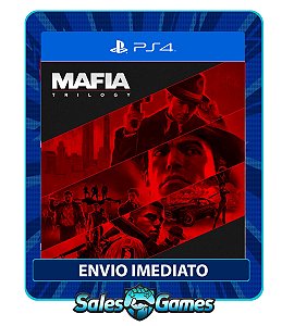 Mafia: Trilogy - PS4 - Edição Padrão - Primária - Mídia Digital.