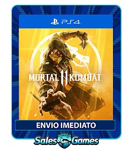 Mortal Kombat 11 - PS4 - Edição Padrão - Primária - Mídia Digital