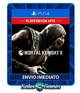 Mortal Kombat X - PS4 - Edição Padrão - Primária - Mídia Digital.