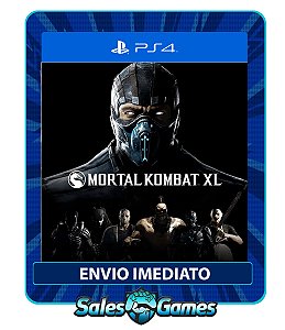 Mortal Kombat XL - PS4 - Edição Padrão - Primária - Mídia Digital.