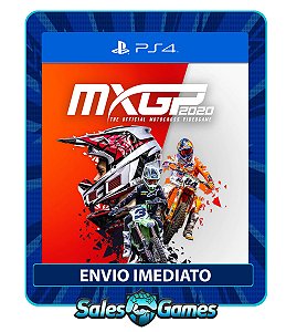 MXGP 2020 - The Official Motocross Videogame - PS4 - Edição Padrão - Primária - Mídia Digital.