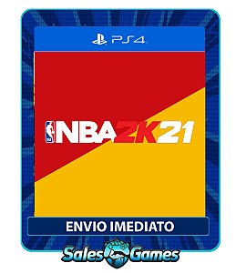 NBA2K21 - PS4 - Edição Padrão - Primária - Mídia Digital.