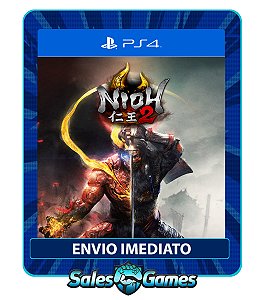 Nioh 2 - PS4 - Edição Padrão - Primária - Mídia Digital.