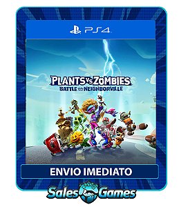 Plants vs. Zombies: Batalha por Neighborville - PS4 - Edição Padrão - Primária - Mídia Digital.