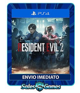 RESIDENT EVIL 2 - PS4 - Edição Padrão - Primária - Mídia Digital.