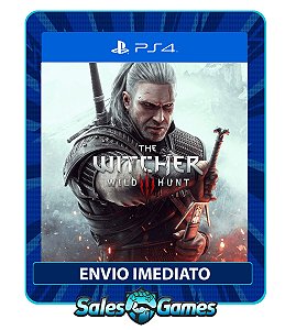 The Witcher 3: Wild Hunt - PS4 - Edição Padrão - Primária - Mídia Digital.
