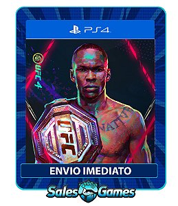 UFC 4 - PS4 - Edição Padrão - Primária - Mídia Digital.