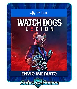 Watch Dogs: Legion - PS4 - Edição Padrão - Primária - Mídia Digital.