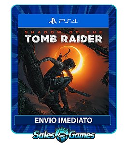 Shadow of the Tomb Raider - PS4 - Edição Padrão - Primária - Mídia Digital.