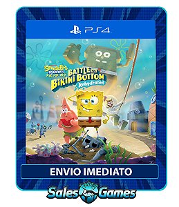 Bob Esponja Calça Quadrada - PS5 - Edição Padrão - Primária - Mídia Digital.