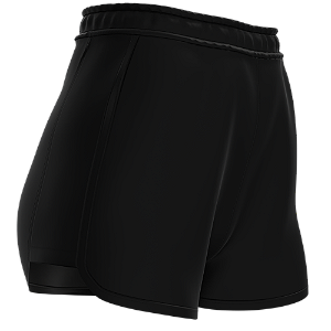 Short Beach Tennis Feminino Preto