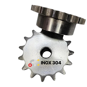 Engrenagem Simples Inox ASA 40 Z15