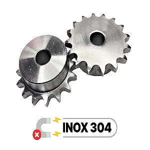 Engrenagem Simples Inox 304 ASA 40 16Z