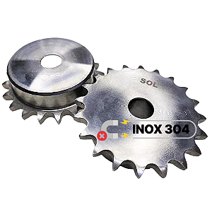 Engrenagem Simples Inox ASA 50 Z20