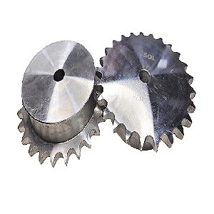 Engrenagem Simples Inox 304 ASA 50 25Z