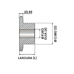 Engrenagem Simples ASA 140 27Z