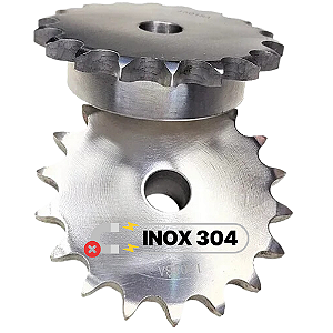 Engrenagem Simples Inox ASA 50 Z19