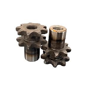 ENGRENAGEM DUPLA ASA 35 9 DENTES C/ TRATAMENTO TÉRMICO