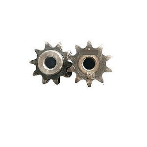 Engrenagem Dupla ASA 40 10Z C/ Tratamento Térmico nos Dentes