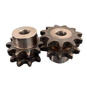 ENGRENAGEM DUPLA ASA 50 11Z C/TRATAMENTO TÉRMICO NOS DENTES