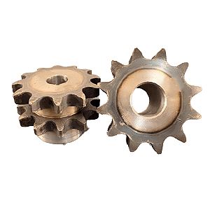 Engrenagem Dupla ASA 60 12Z C/Tratamento Térmico nos Dentes