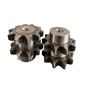 Engrenagem Dupla ASA 80 10Z C/Tratamento Térmico nos Dentes