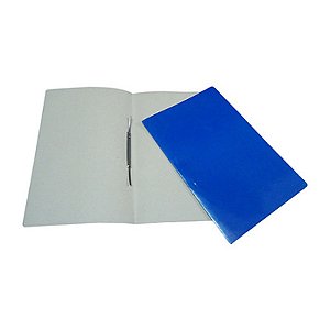 Pasta Grampo Trilho Ofício Azul Escuro Jussara