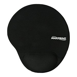 Mouse Pad com Apoio Punho em Gel Preto Maxprint
