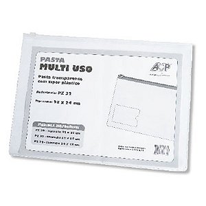 Pasta Multiuso Zip Cristal ACP