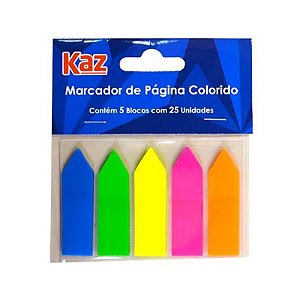 Bloco Adesivo KAZ Flags Seta Neon KZ4400