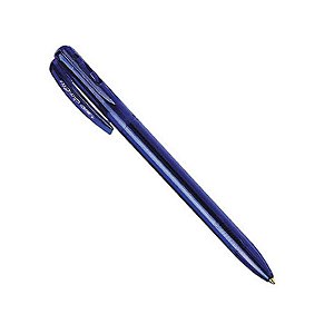 Caneta Esferográfica BIC Retrátil Slim Clic Azul