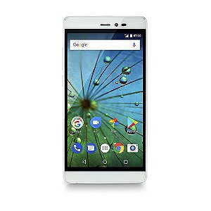 Smartphone Multilaser MS60F Plus 4G Tela 5,5 Sensor de Impressão Digital 2GB RAM Dual Chip Android 7 Dourado/Branco - P9058