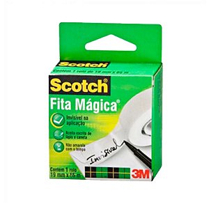 Fita Adesiva Mágica 19x65 Scotch 810 3M