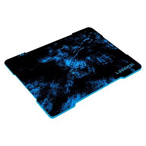 Mouse Pad Multilaser Gamer Warrior Azul - AC288