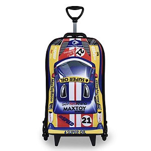 Mochila 3D Maxtoy 3 Rodinhas F40 Super 2710M18