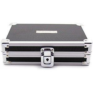 Caixa Organizadora Com Chave - Vaultz - Preta (13,1x21x6,1cm) Ref. 803149